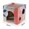 DualLevel Corrugated Cat Condo Scratching Station 4