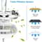Precision TripleAction Replacement Filters For Square Pet Fountains 3