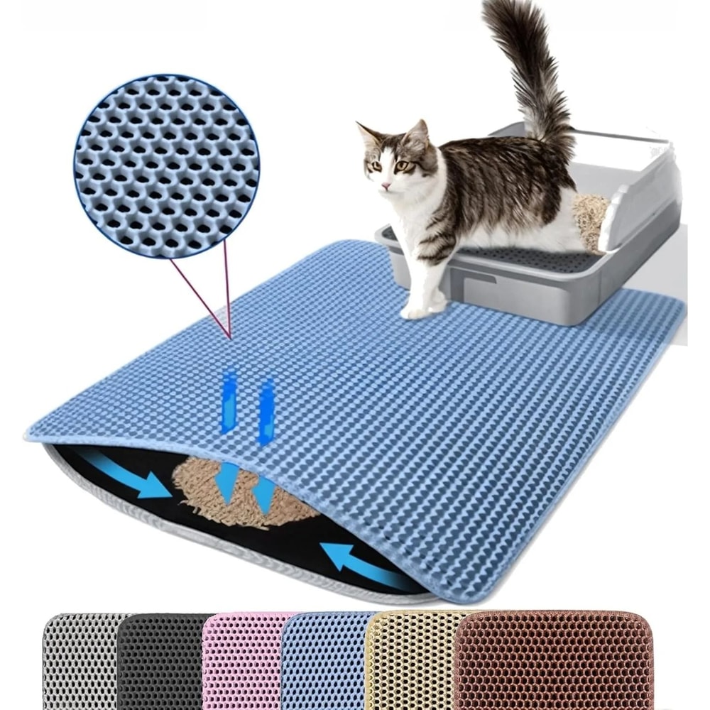 Advanced Honeycomb DoubleLayer Litter Trapping Mat 12