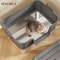 XL Professional Enclosed Litter System With Stainless Steel Base 2