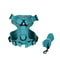 Reflective Breathable Mesh Dog And Cat Harness With Leash Set 5