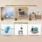 Wireless 32L Stainless Steel Cat Water Fountain With Battery And Motion Sensor 5