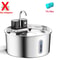 Wireless 32L Stainless Steel Cat Water Fountain With Battery And Motion Sensor 8