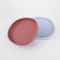 2Pack WhiskerFriendly Silicone Cat Plates Wide Shallow NonSpill Feeding Dish 9