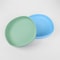2Pack WhiskerFriendly Silicone Cat Plates Wide Shallow NonSpill Feeding Dish 10