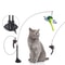 Interactive Simulation Bird Cat Wand With HighSuction Base And Bell 1