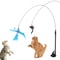 Interactive Simulation Bird Cat Wand With HighSuction Base And Bell 2