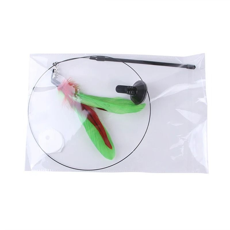 Interactive Simulation Bird Cat Wand With HighSuction Base And Bell 6
