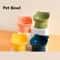 Elevated Tilted Cat Bowls With NonSlip Base AntiVomiting StressFree Feeding Station 1