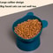 Elevated Tilted Cat Bowls With NonSlip Base AntiVomiting StressFree Feeding Station 5