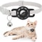 Reflective Pet Collar With Integrated Tracker Holder And Safety Breakaway Buckle 9