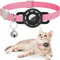 Reflective Pet Collar With Integrated Tracker Holder And Safety Breakaway Buckle 10