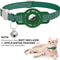 Reflective Pet Collar With Integrated Tracker Holder And Safety Breakaway Buckle 11