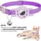 Reflective Pet Collar With Integrated Tracker Holder And Safety Breakaway Buckle 14