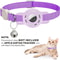 Reflective Pet Collar With Integrated Tracker Holder And Safety Breakaway Buckle 14