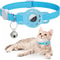 Reflective Pet Collar With Integrated Tracker Holder And Safety Breakaway Buckle 15