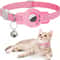 Reflective Pet Collar With Integrated Tracker Holder And Safety Breakaway Buckle 16