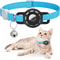 Reflective Pet Collar With Integrated Tracker Holder And Safety Breakaway Buckle 17