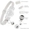 Reflective Pet Collar With Integrated Tracker Holder And Safety Breakaway Buckle 1