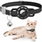 Reflective Pet Collar With Integrated Tracker Holder And Safety Breakaway Buckle 8