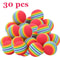30Piece Rainbow EVA Interactive Training Balls For Cats And Dogs 6