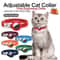 Fashion Airtag Cat Collar With Elastic Safety And Customized ID Tag 0