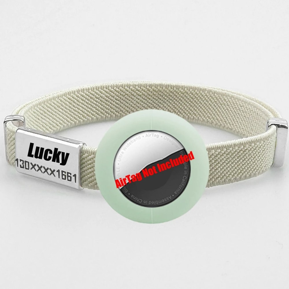 Fashion Airtag Cat Collar With Elastic Safety And Customized ID Tag 15