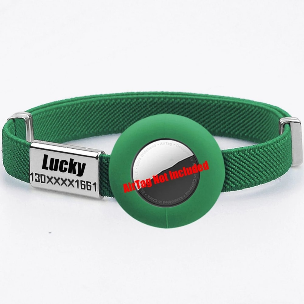 Fashion Airtag Cat Collar With Elastic Safety And Customized ID Tag 16