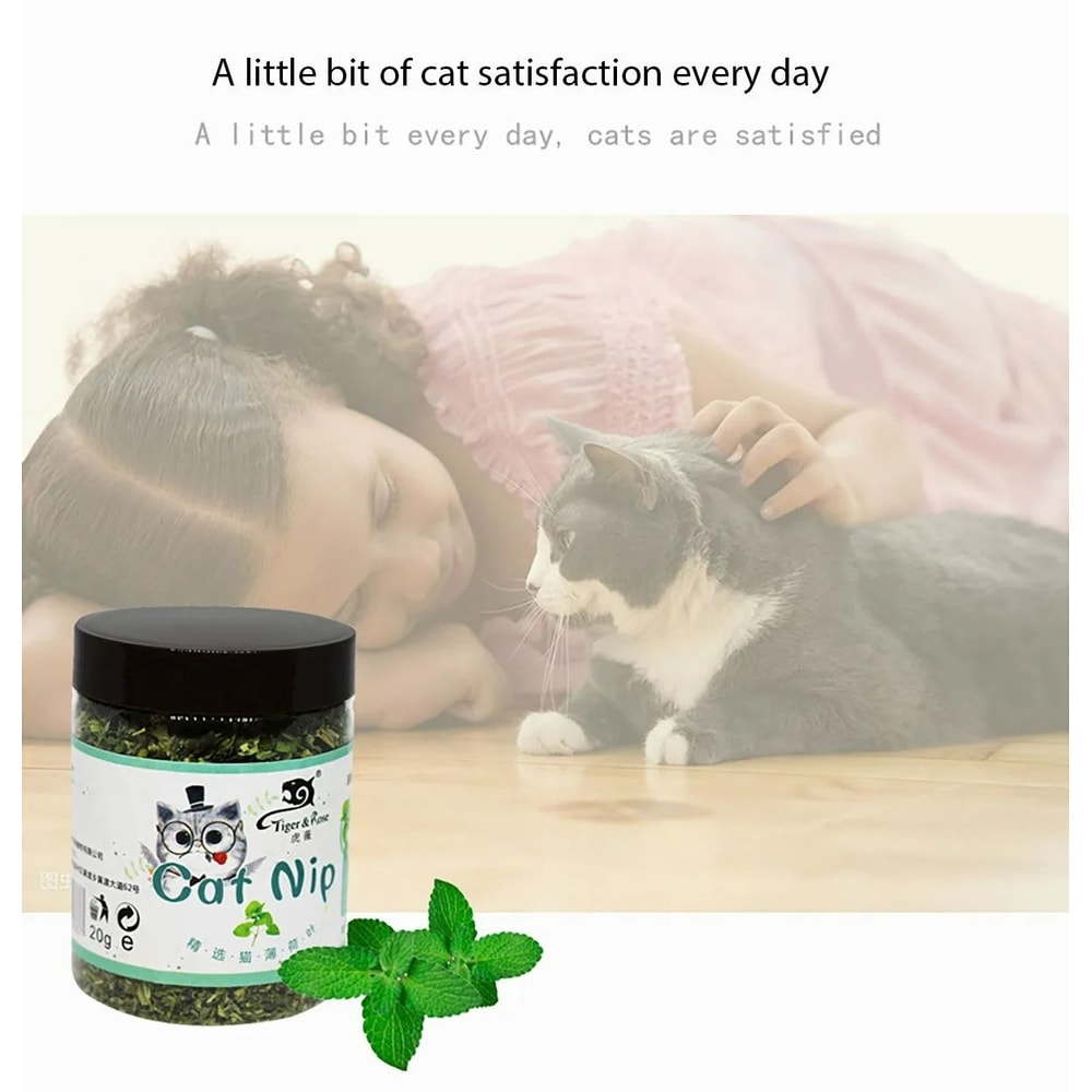 Organic 100 Natural HighPotency Catnip Premium Feline Excitement 1