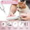 Pet Nail Clippers With Adjustable Safety Guard And Integrated File 2