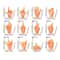 Creative HighElasticity Finger Teasing Toy TPR Stretchable Cat Hand Stimulator 6