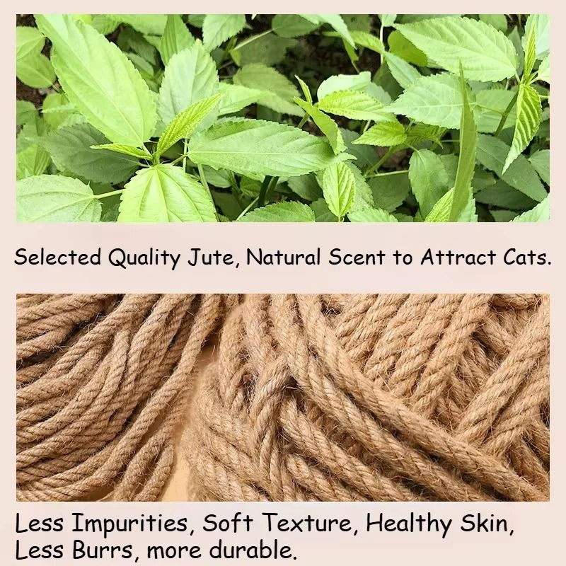 DIY Natural Sisal Rope For Cat Scratching Posts And Climbing Frames 6
