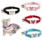 Elegant Rhinestone Heart Breakaway Cat Collar With Safety Bell 0
