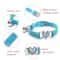 Elegant Rhinestone Heart Breakaway Cat Collar With Safety Bell 3
