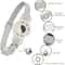 Reflective AirTagCompatible Safety Cat Collar With Breakaway Buckle 1
