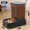 Automatic GravityFed Pet Food And Water Dispenser Set 4