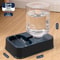 Automatic GravityFed Pet Food And Water Dispenser Set 7