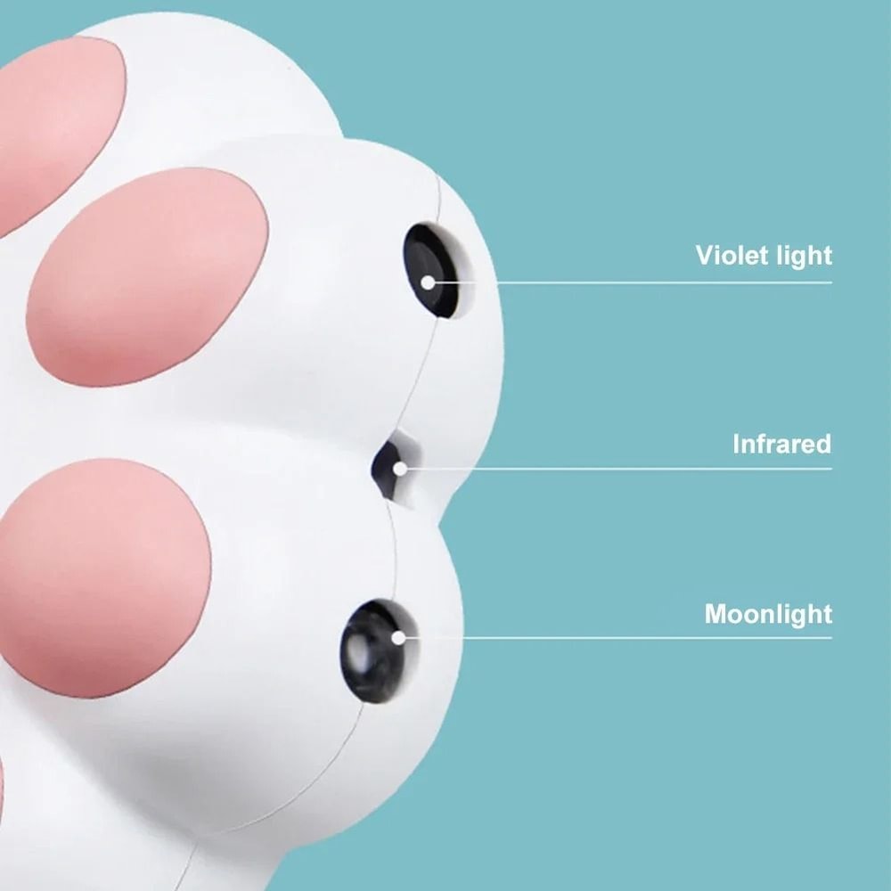 Multifunctional USB Rechargeable Interactive Laser Pointer For Cat Training Play 4