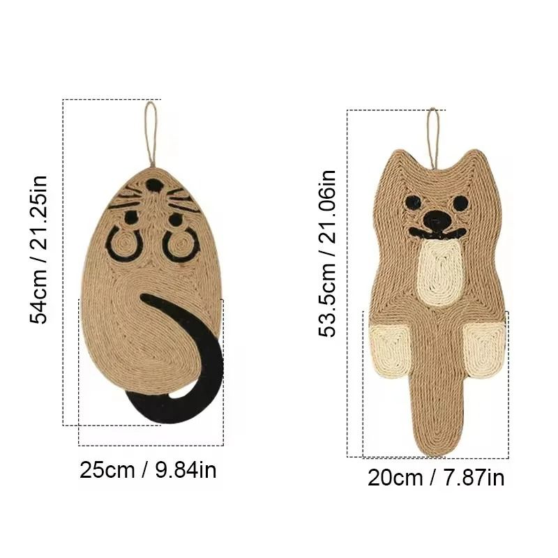 Natural Sisal Fiber Cat Scratching Mat For Indoor Claw Care 6