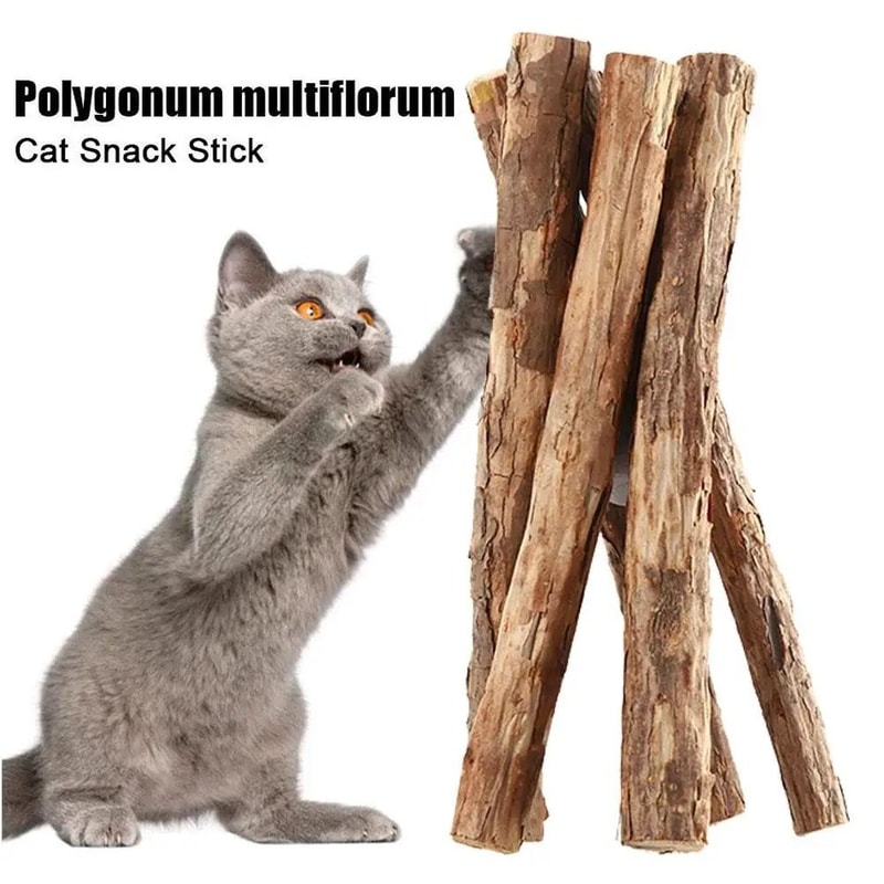 Natural Silvervine Molar Sticks For Feline Dental Health Stress Relief 1