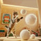 Silent Natural Wool Chasing Balls For Interactive Play Dental Care 0