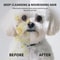 6Piece Waterless Grooming Glove Wipes For Deep Cleaning Deodorizing 6