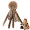 Soft Faux Rabbit Fur Interactive Cat Kicker Hunting Toy 7