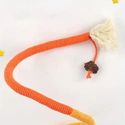 interactive silvervine teaser wand with dental cotton rope