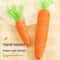 Interactive Carrot Cotton Rope Teething Toy For Healthy Play Dental Care 6