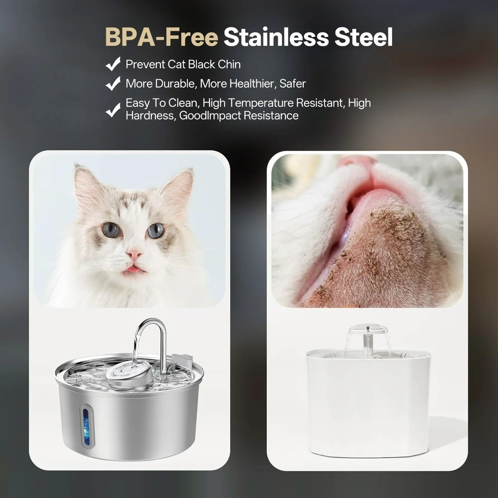 32L UltraHygienic Stainless Steel Smart Water Fountain With Visible Window 3