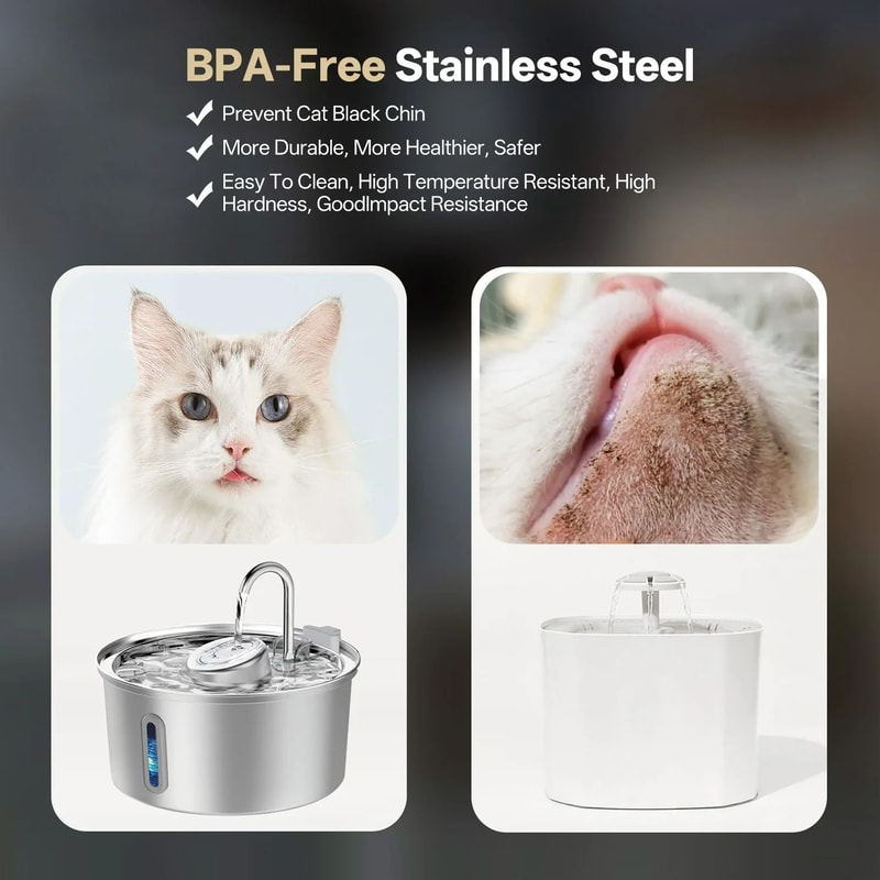 32L UltraHygienic Stainless Steel Smart Water Fountain With Visible Window 3