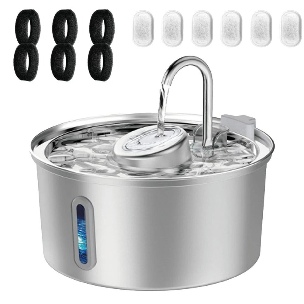 32L UltraHygienic Stainless Steel Smart Water Fountain With Visible Window 8