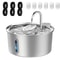 32L UltraHygienic Stainless Steel Smart Water Fountain With Visible Window 8