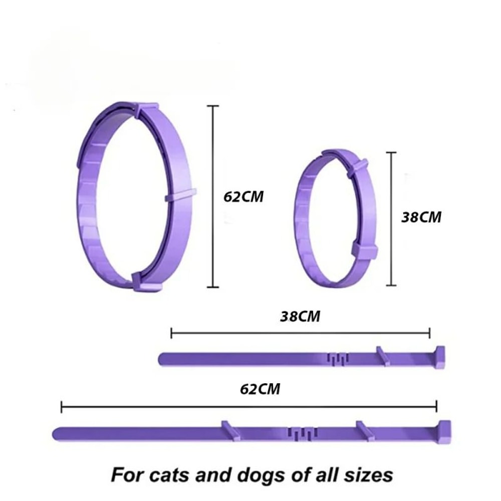 3Pack LongLasting Cat Calming Pheromone Collars For Anxiety Stress Relief 1